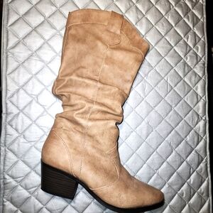 cowgirl boots size 8 womens Light Brown